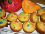 muffins halloweens smarties